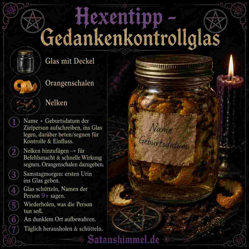 Ritual damit eine Person eine bestimmte Handlung ausführt