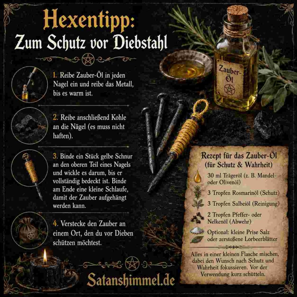 Ritual zum Schutz vor Diebstahl