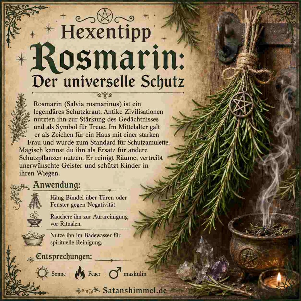 Hexentipp zu Rosmarin