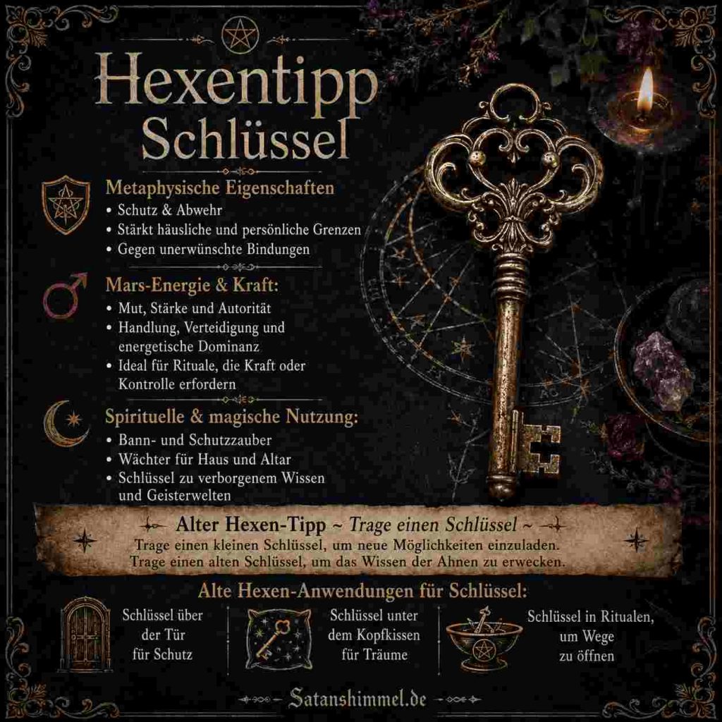 Bedeutung Schlüssel in Magie