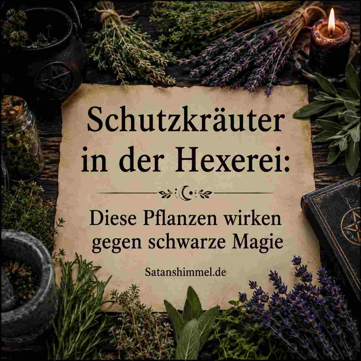 Du betrachtest gerade Schutzkräuter in der Hexerei: Pflanzen gegen schwarze Magie