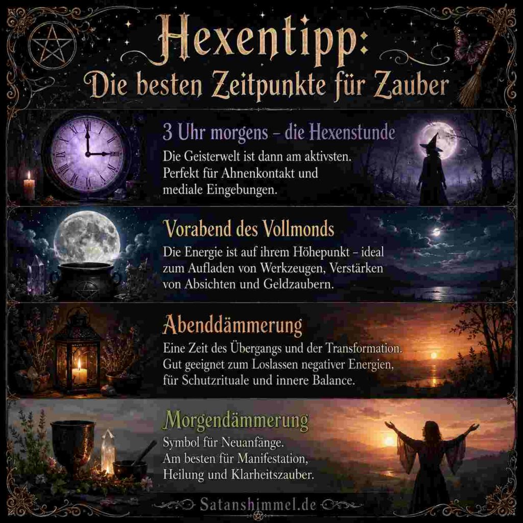 Tageszeiten Bedeutung