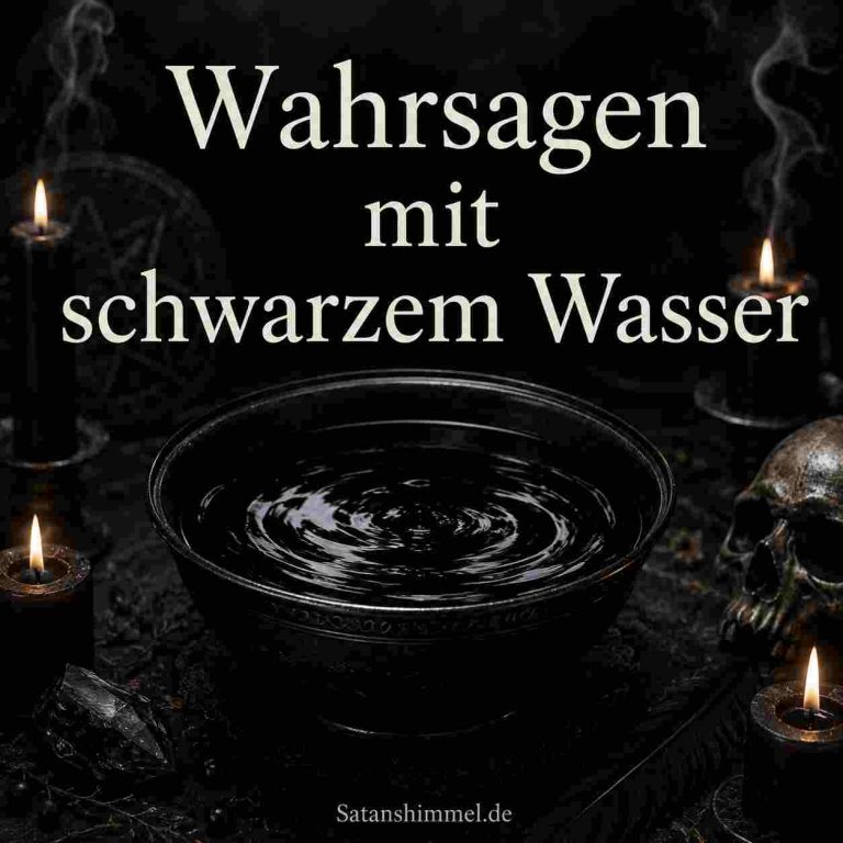 Mehr über den Artikel erfahren Wahrsagen mit schwarzem Wasser