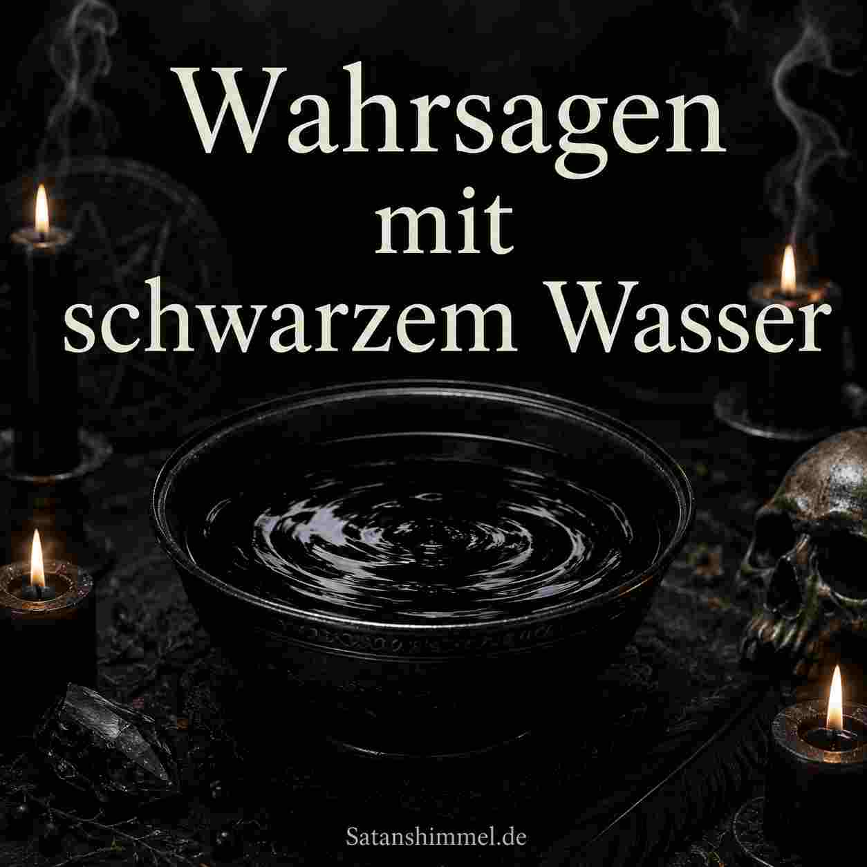 Du betrachtest gerade Wahrsagen mit schwarzem Wasser