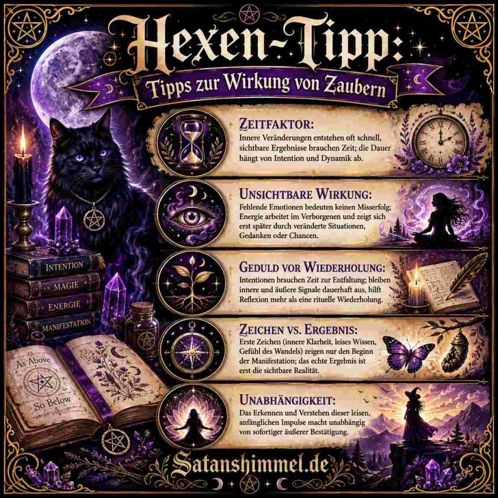 Tipps zur Wrkung von Ritualen