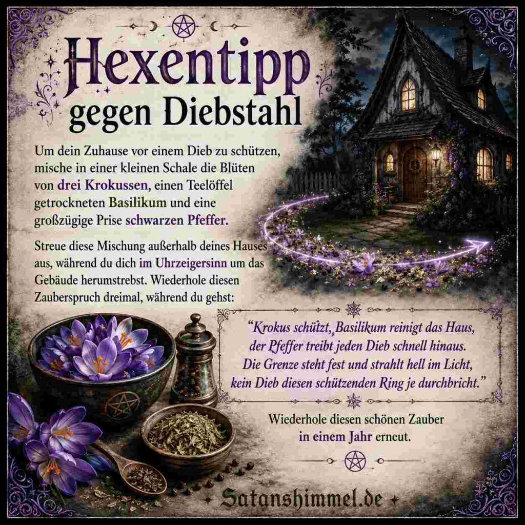 Zauber gegen Diebstahl