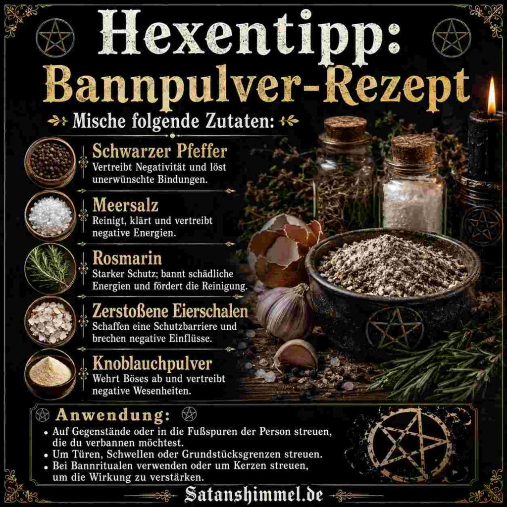 Bannpulver-Rezept