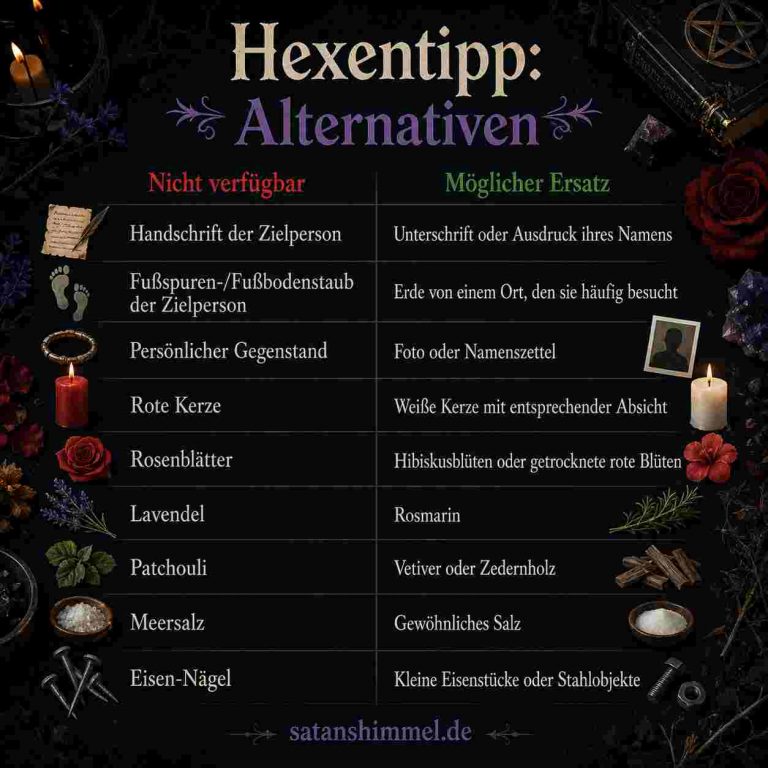 Mehr über den Artikel erfahren Hexentipp: Was tun, wenn eine magische Zutat fehlt?