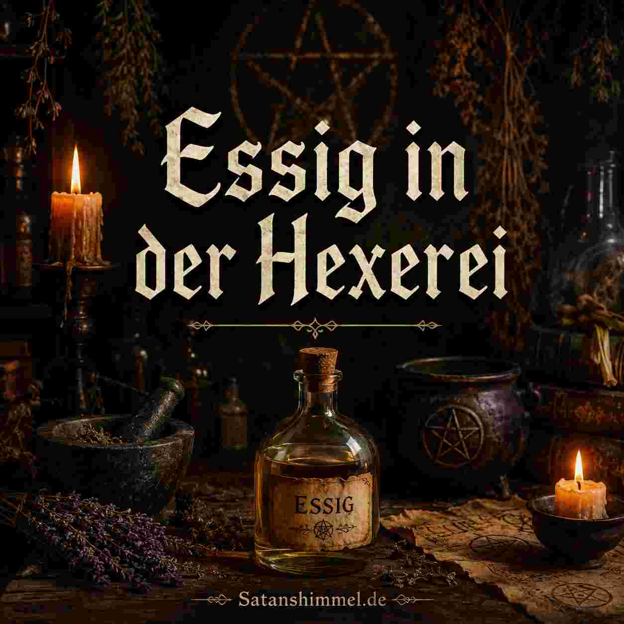 Du betrachtest gerade Essig in der Hexerei: Bannung, Schutz und Reinigung