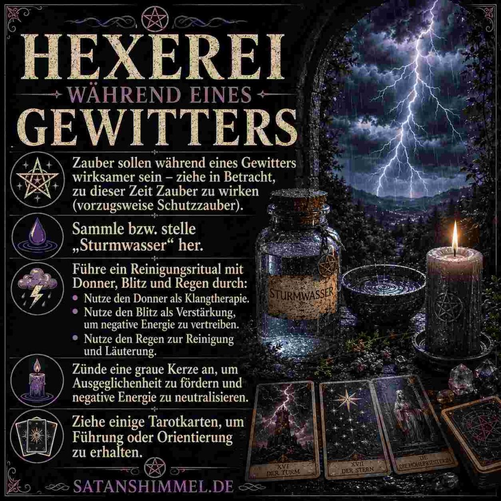 Gewitter in der Hexerei