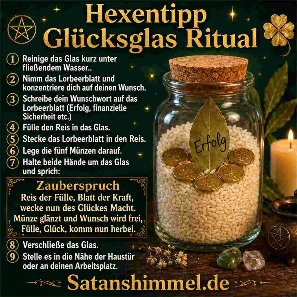 Glücksglas Ritual