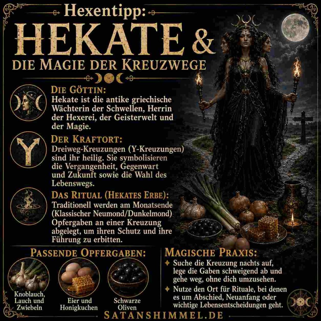 Hexentipp zu Hekate und Kreuzwege