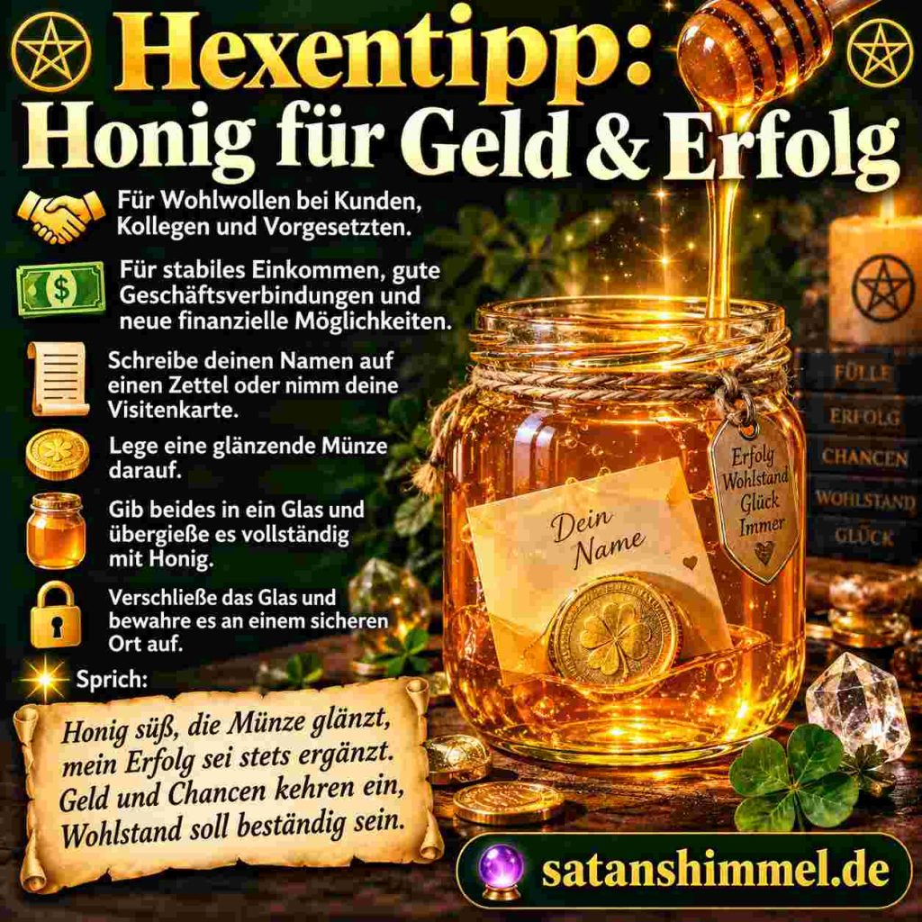 Honig-Geldritual Anleitung