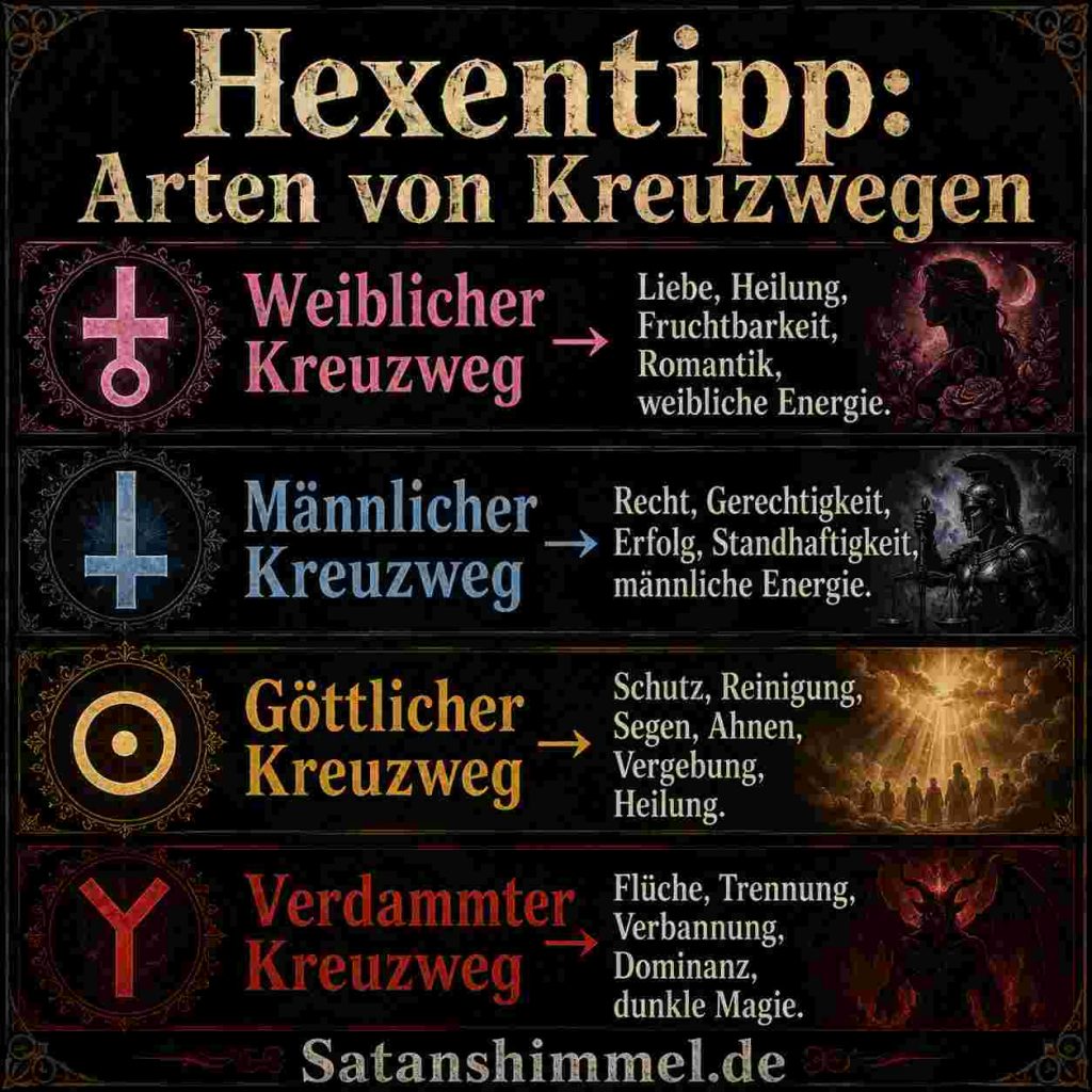 Kreuzwege Arten
