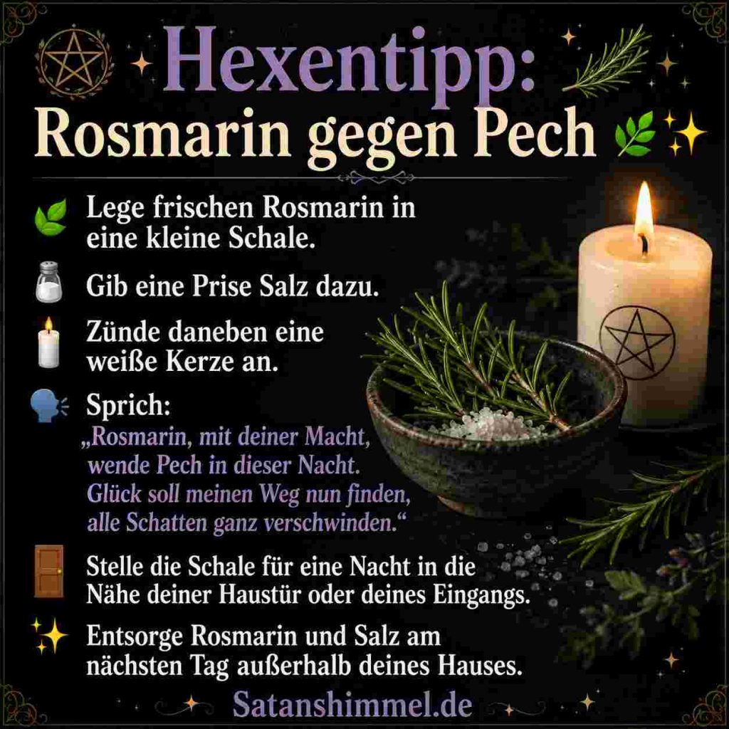 Ritualanleitung gegen Pech