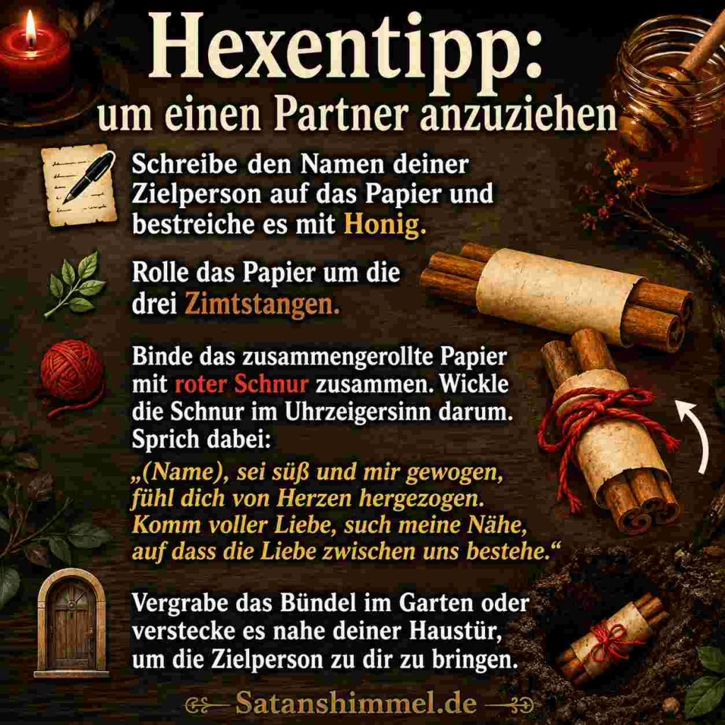 Ritual, um eine Person in deine Nähe zu ziehen Anleitung