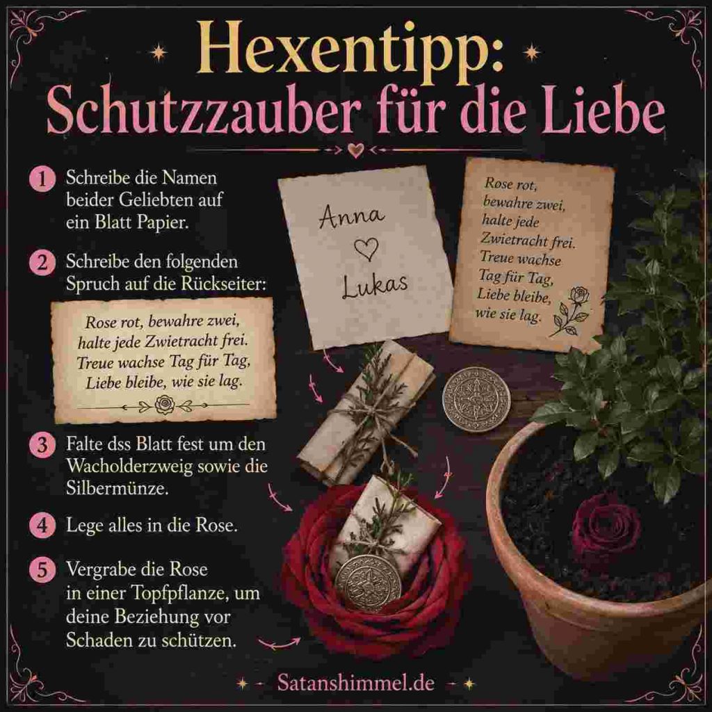 Anleitung Schutzzauber für die Liebe