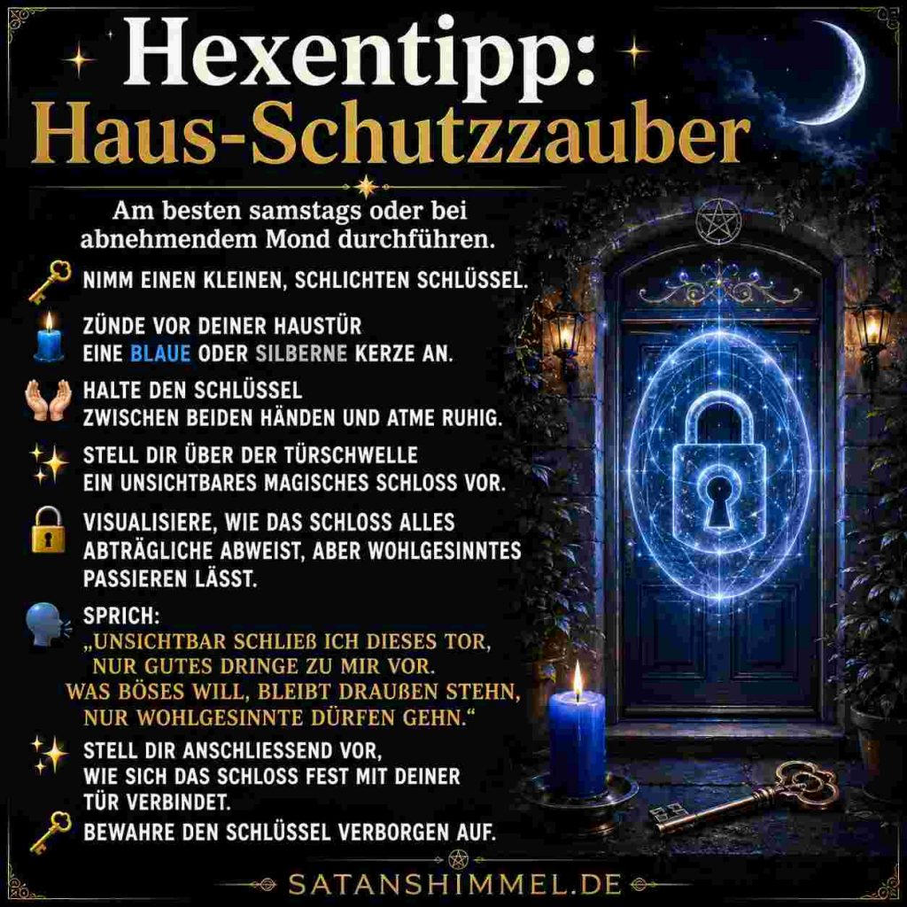 Schutzzauber mit Schlüssel