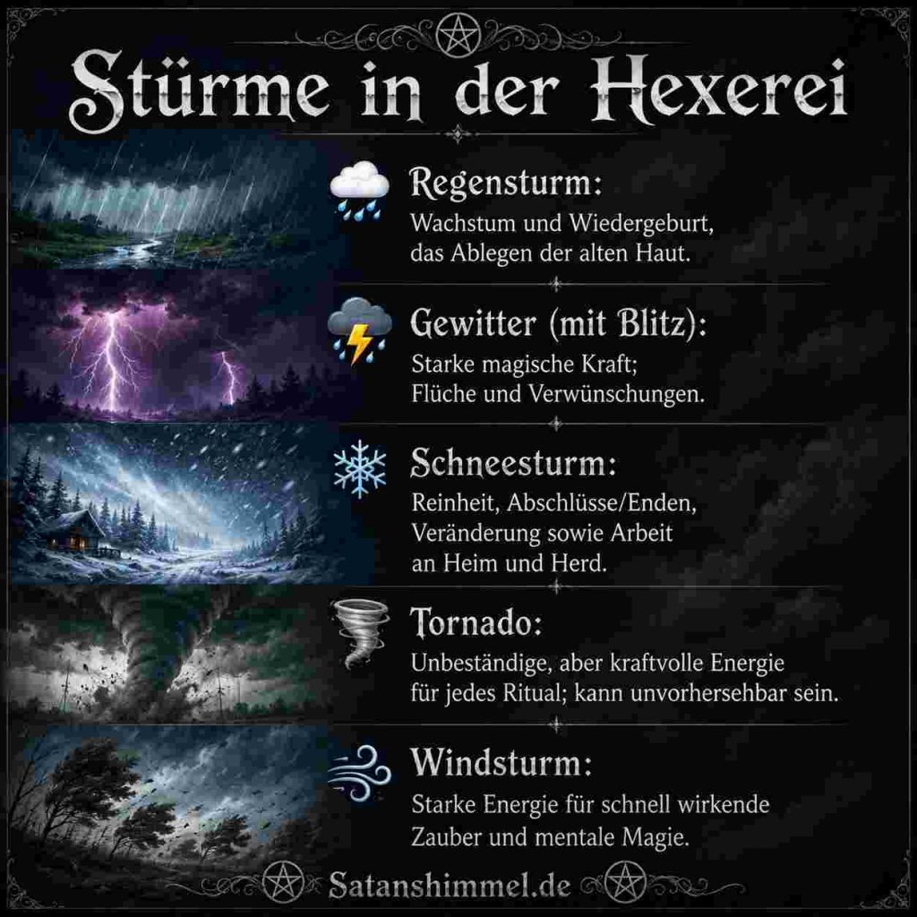 Stürme in der Hexerei