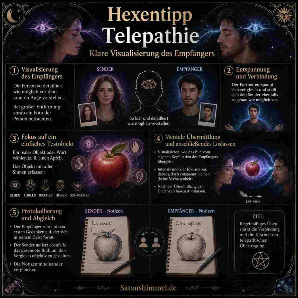 Telepathie Experiment Anleitung