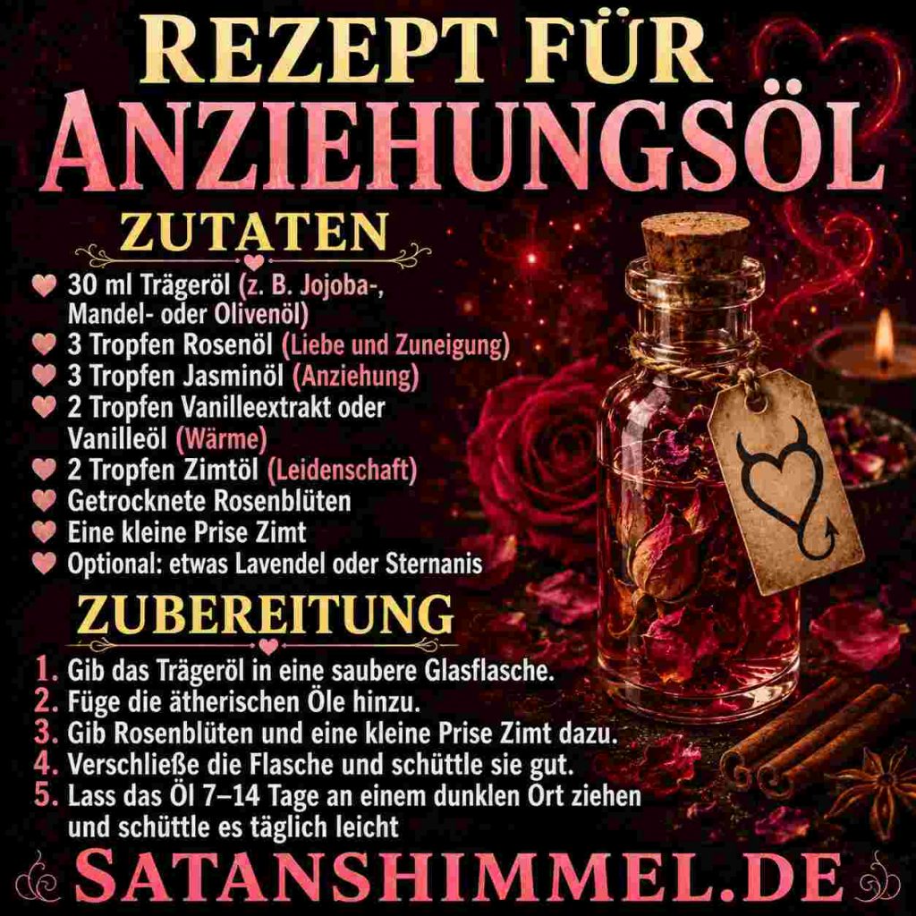 Rezept für Anziehungsöl