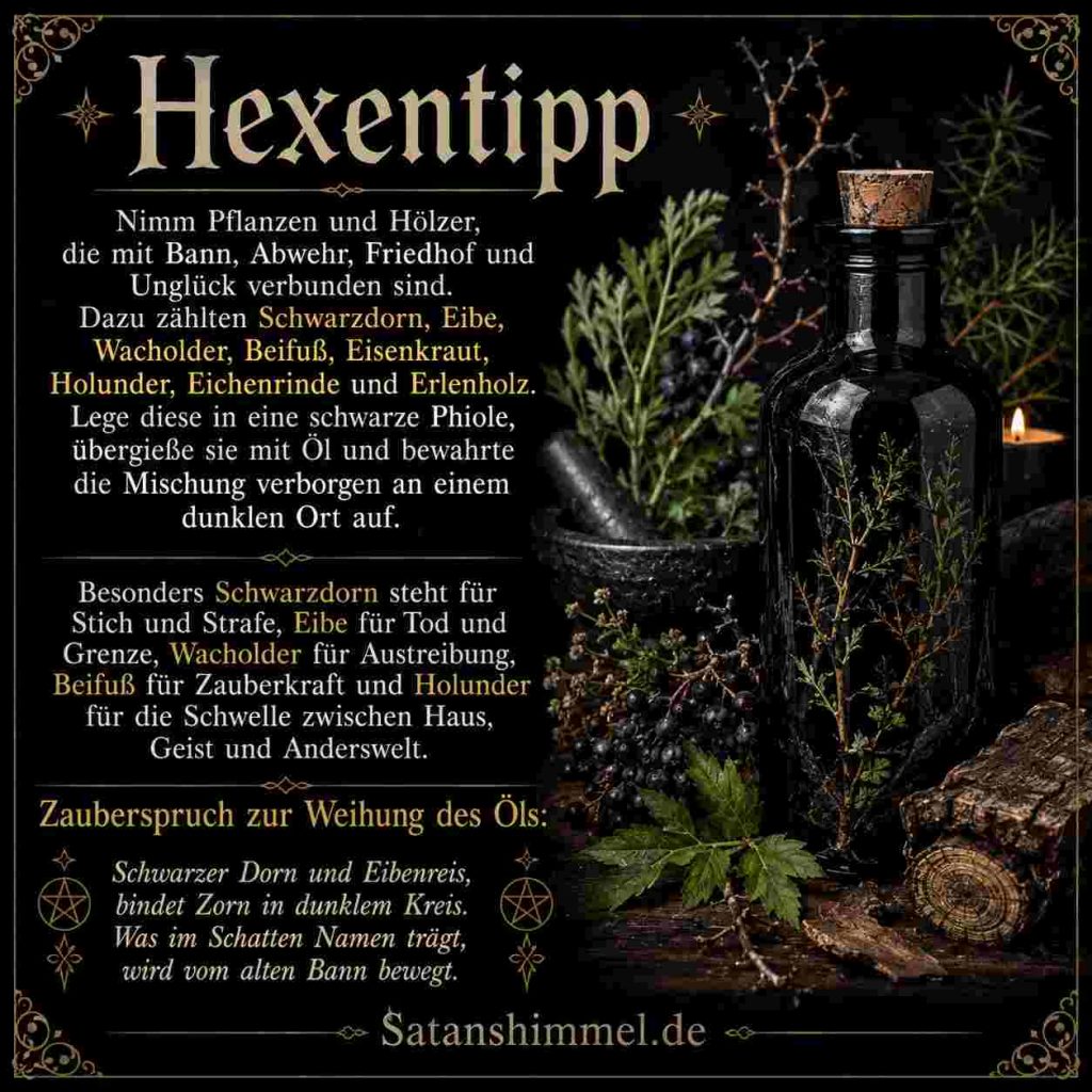 Rezept für Fluchöl