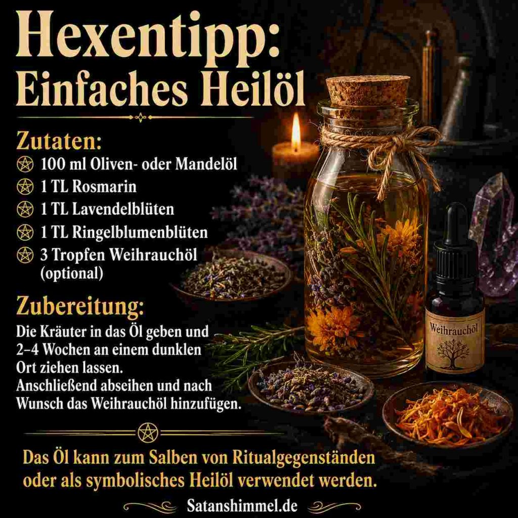Öl für Heilzauber