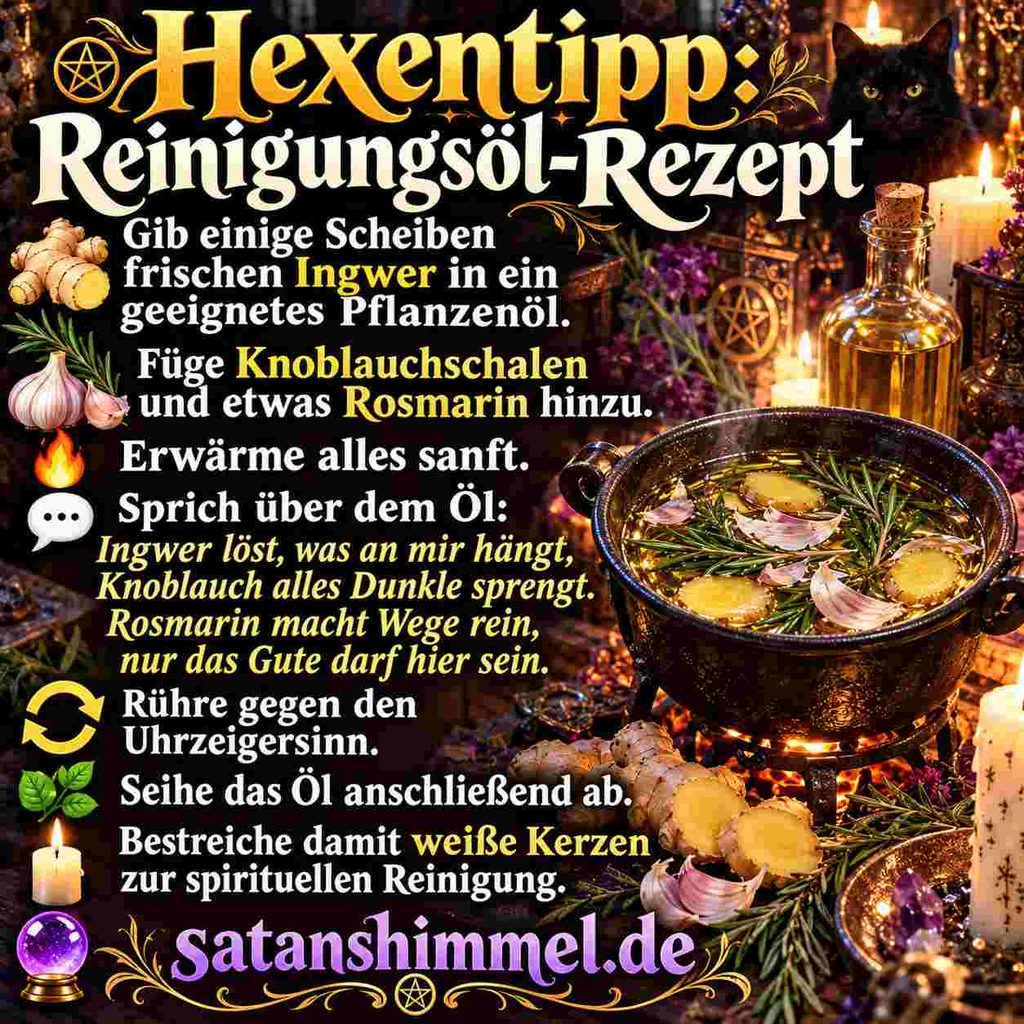 Reinigungsöl Rezept