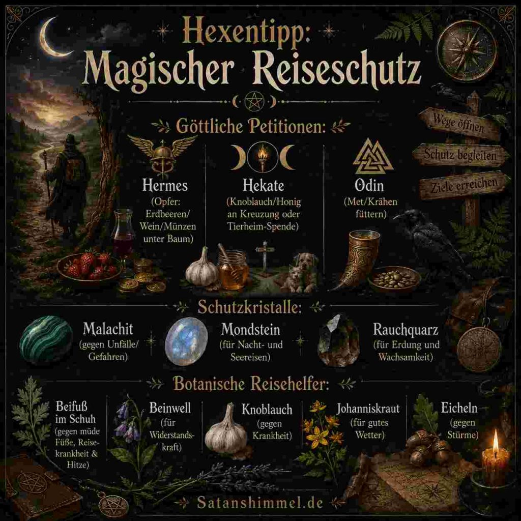 Übersicht für den magischen Schutz auf Reisen