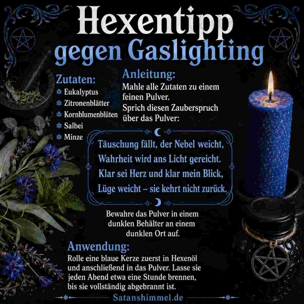Ritual gegen Gaslighting