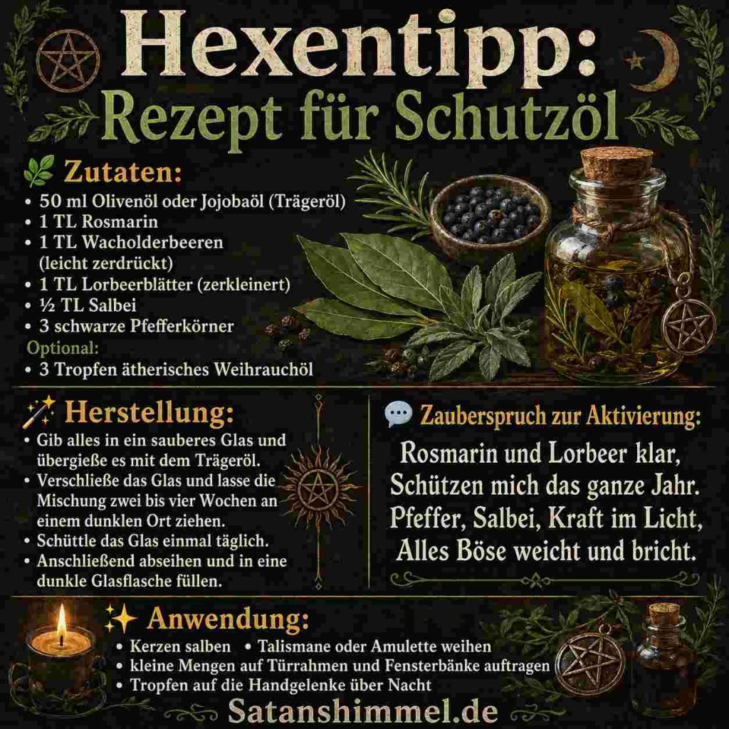 Schutzöl Rezept