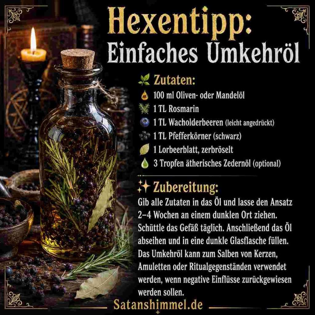 Umkehröl Rezept