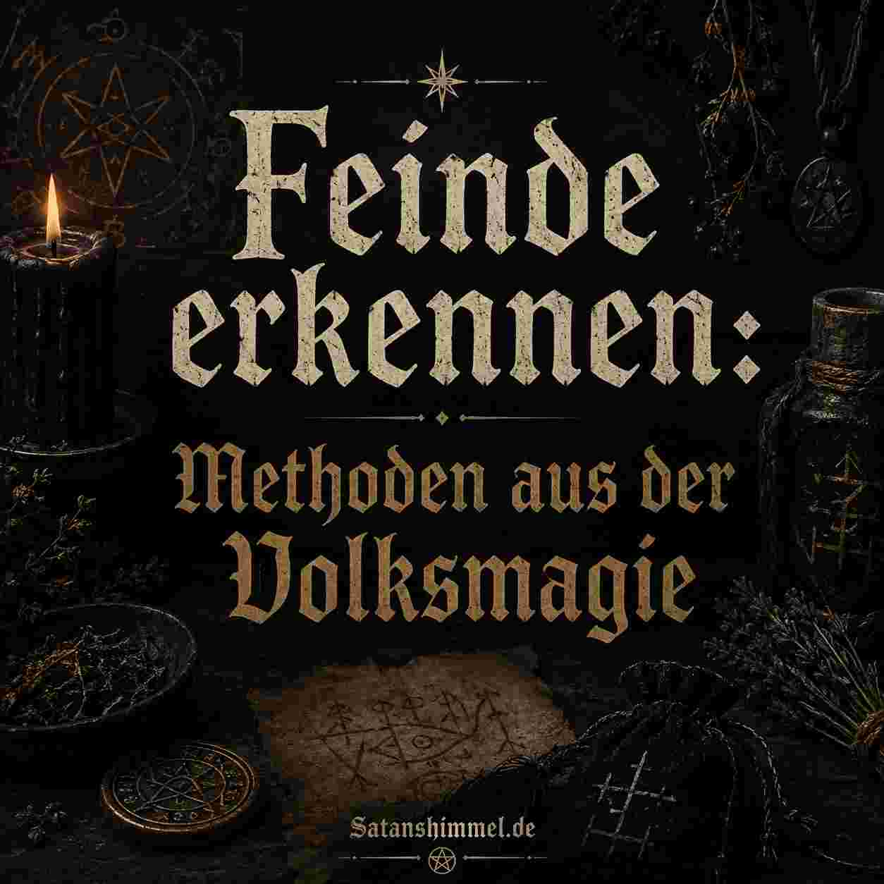 Du betrachtest gerade Feinde erkennen: Methoden aus der Volksmagie