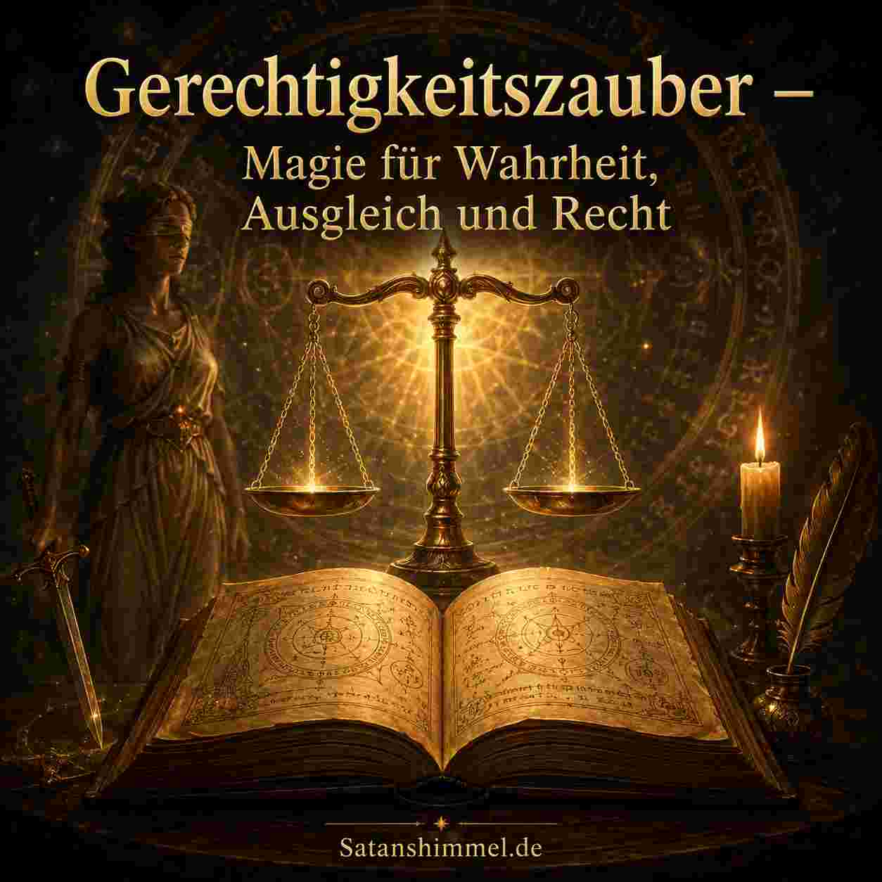 Du betrachtest gerade Gerechtigkeitszauber – Magie für Ausgleich und Recht