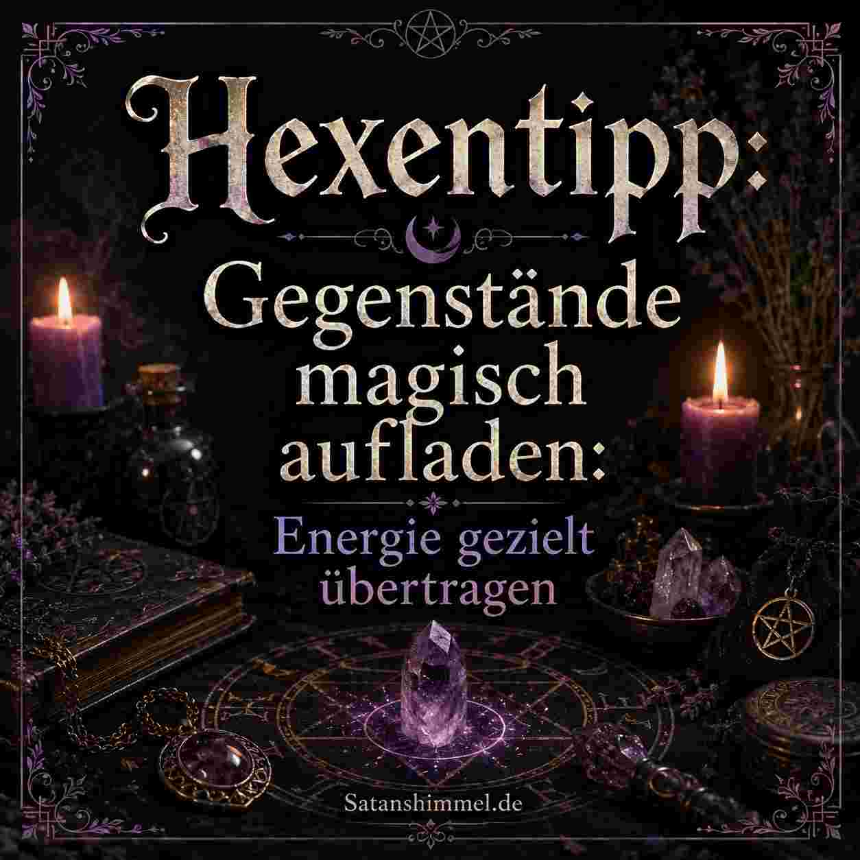 Du betrachtest gerade Gegenstände magisch aufladen: Energie gezielt übertragen