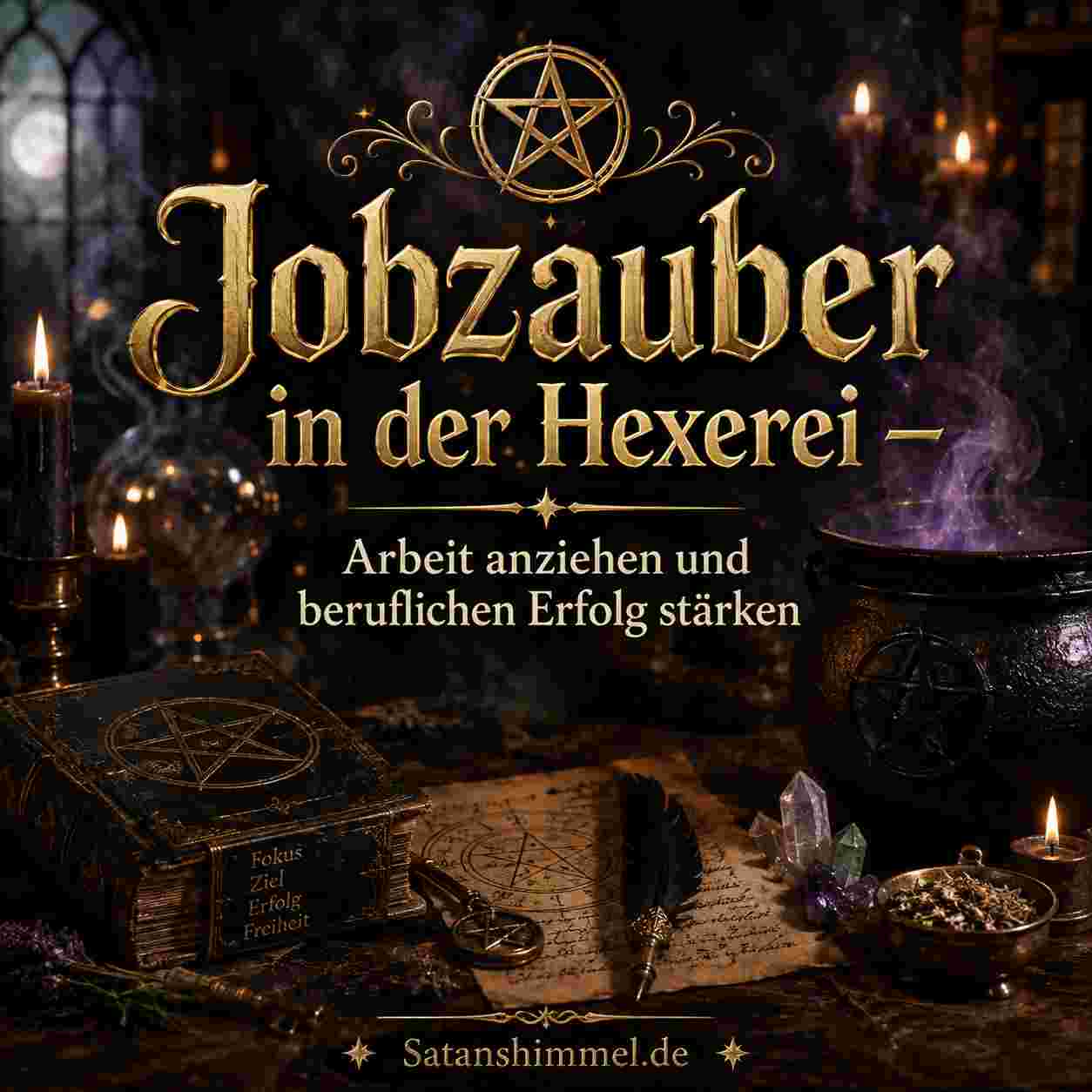 Du betrachtest gerade Arbeit anziehen und beruflichen Erfolg stärken in der Hexerei