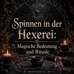 Spinne in der Hexerei