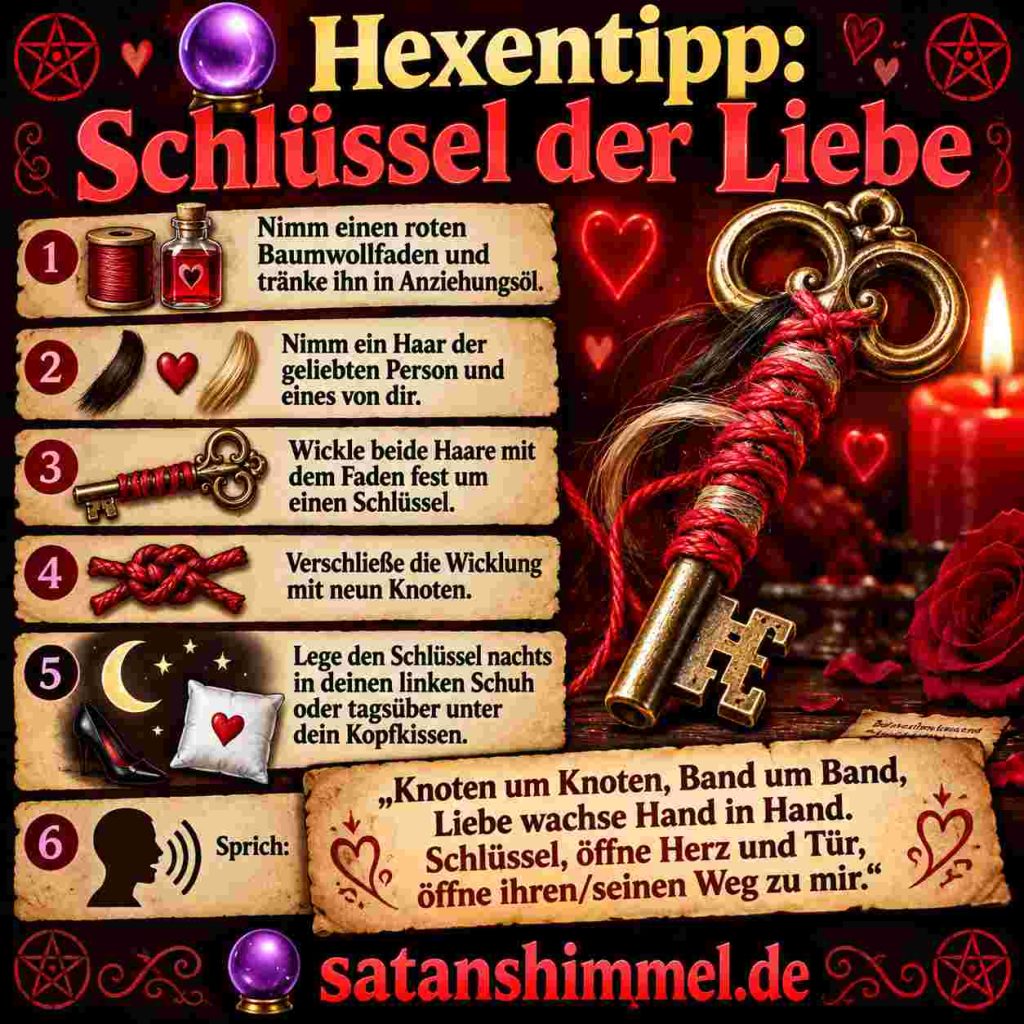 Liebeszauber mit Schlüssel