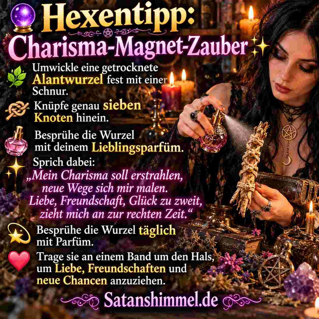 Charisma-Zauber Anleitung