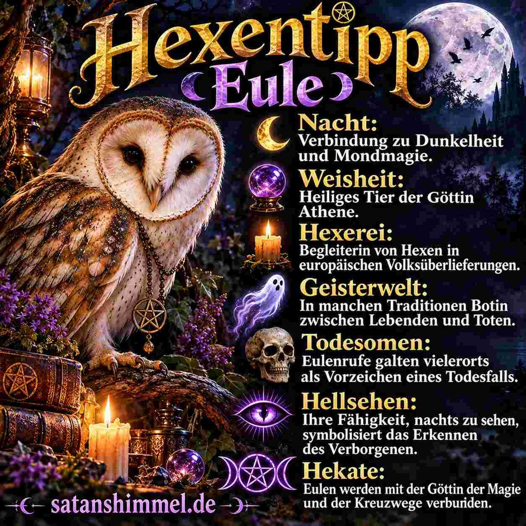 Spirituele Bedeutung Eule