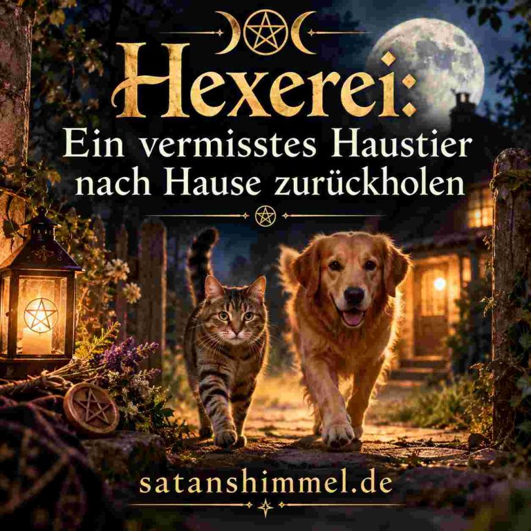 Mehr über den Artikel erfahren Hexerei: Ein vermisstes Haustier nach Hause zurückholen